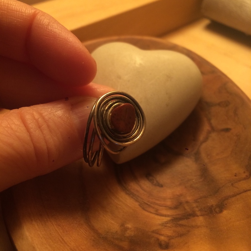 🧡Unique Silver Coil Ring
